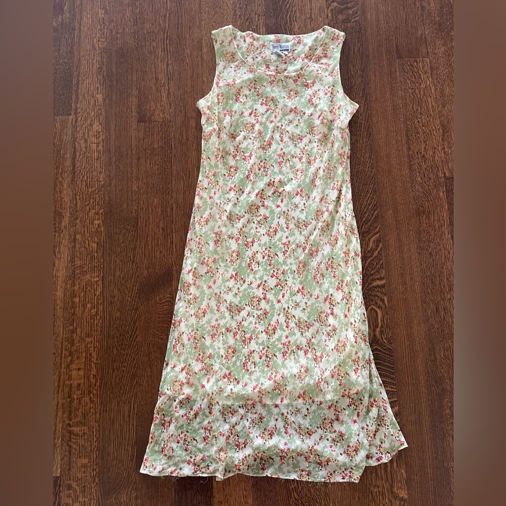 Plus Size Sheri Martin Floral Dress
